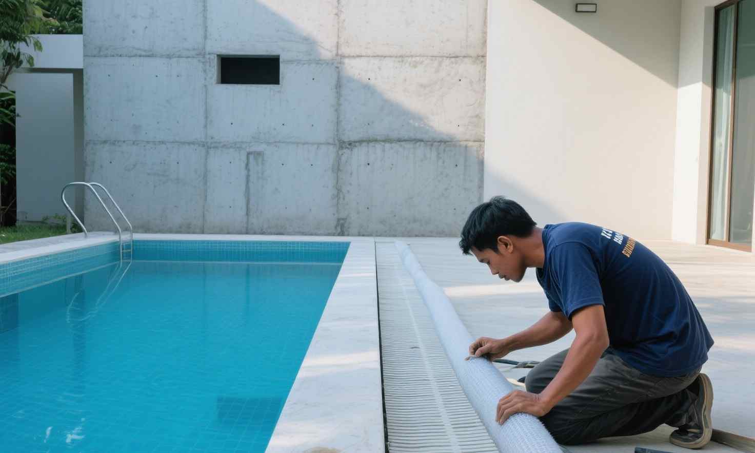 Kontraktor Kolam Beton & Fiber Minimalis Terpercaya 2