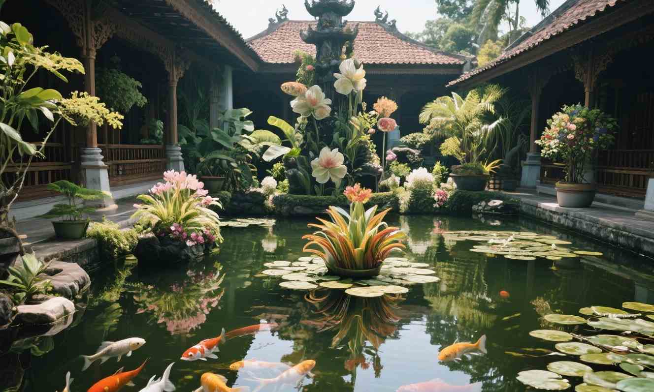 jasa kontraktor kolam ikan hias 1