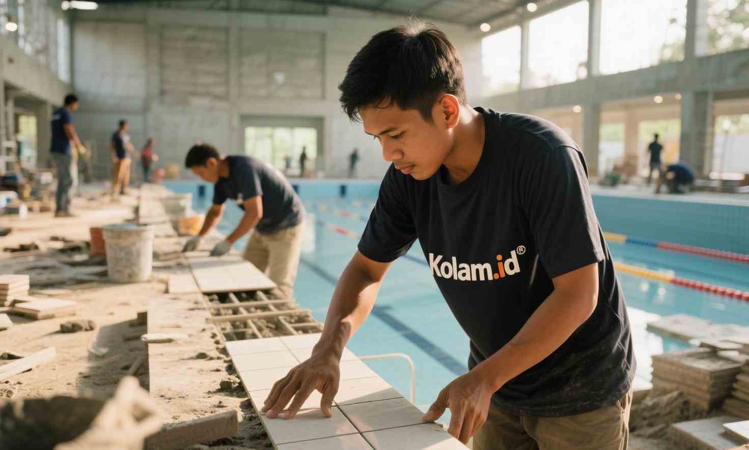 kontraktor pembuatan kolam renang atletitk 3