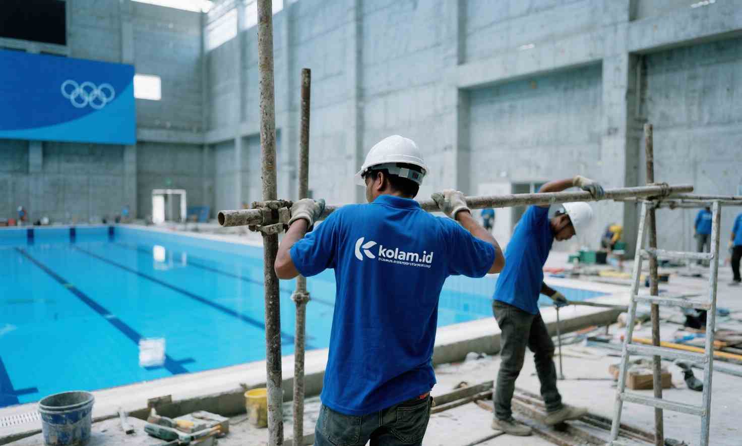 kontraktor pembuatan kolam renang atletitk 6