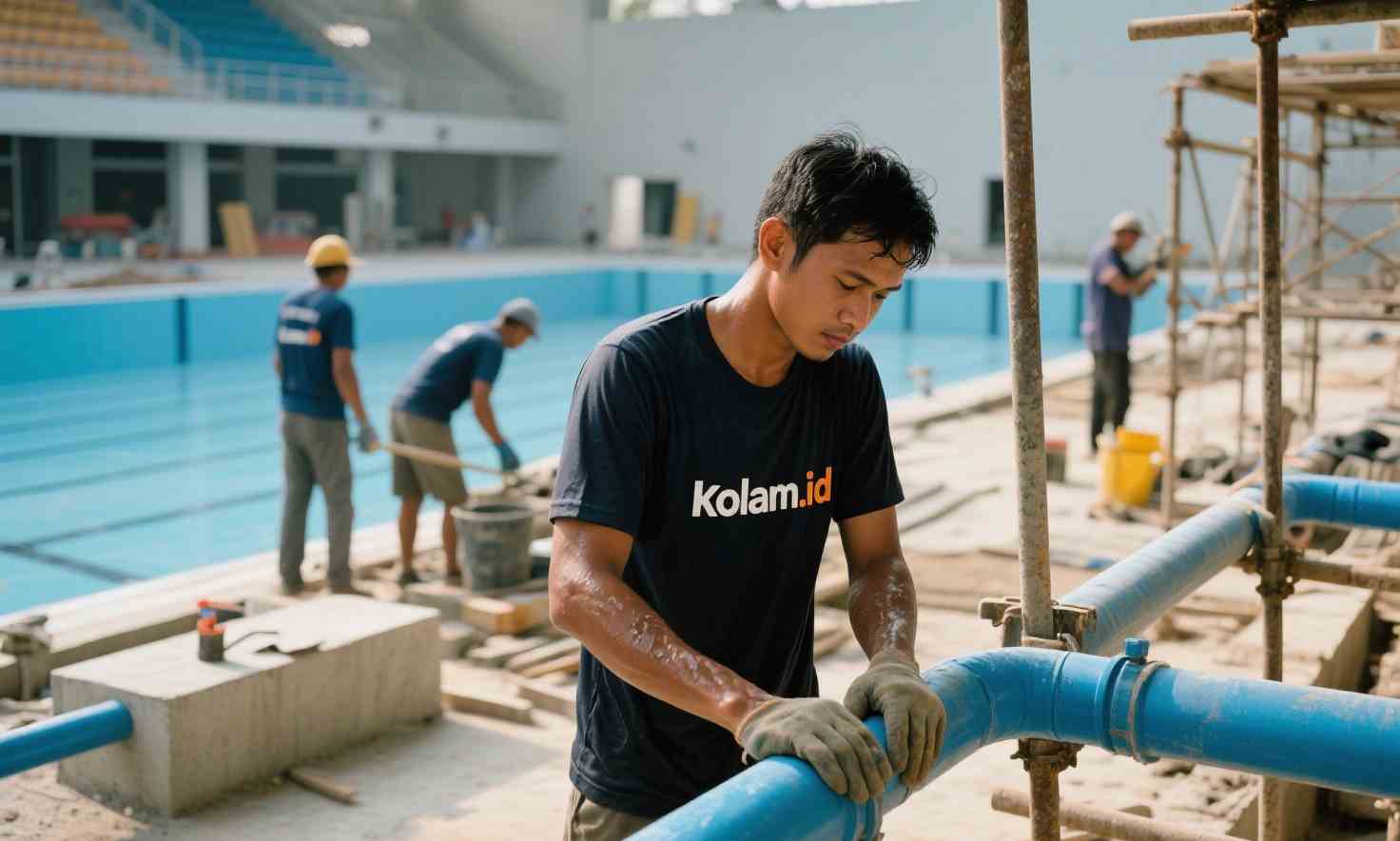 kontraktor pembuatan kolam renang atletitk 8
