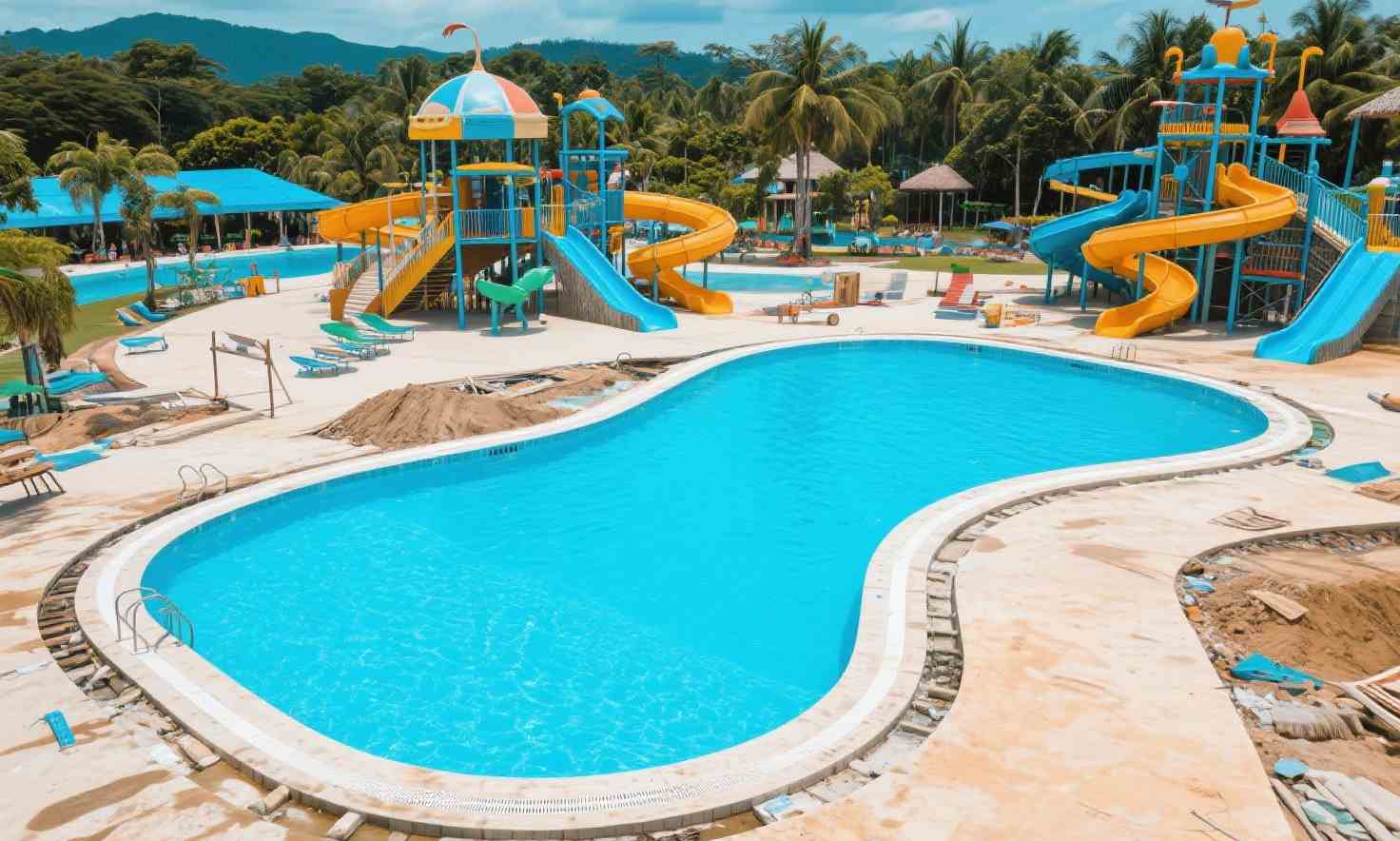 kontraktor pembuatan kolam renang waterpark 3