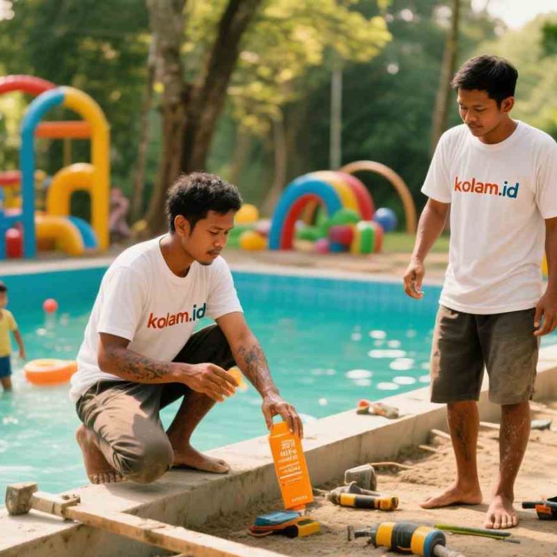 kontraktor pembuatan kolam renang anak 5