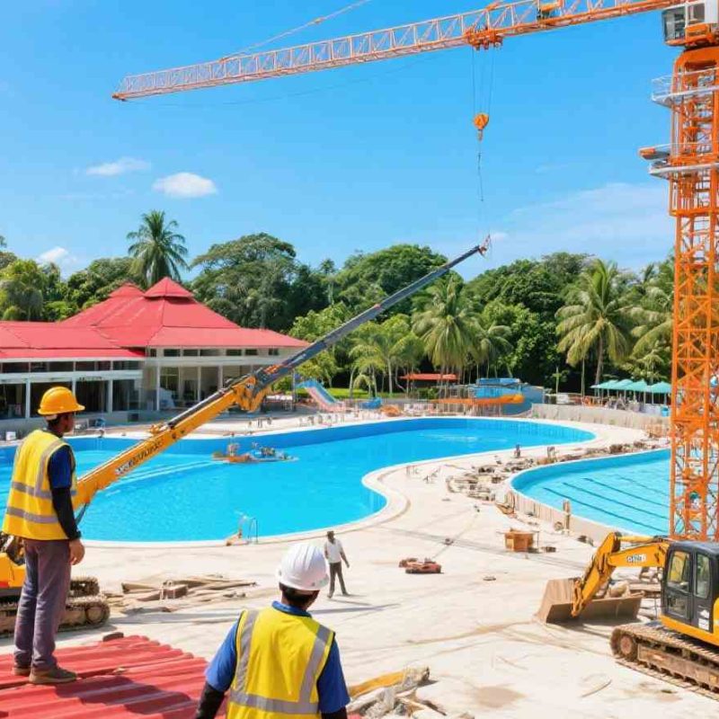 kontraktor pembuatan kolam renang waterpark 1