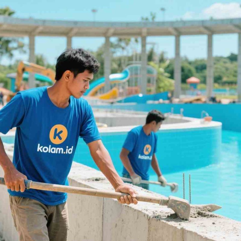 kontraktor pembuatan kolam renang waterpark 2