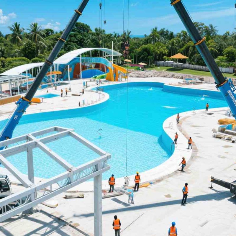 kontraktor pembuatan kolam renang waterpark 5
